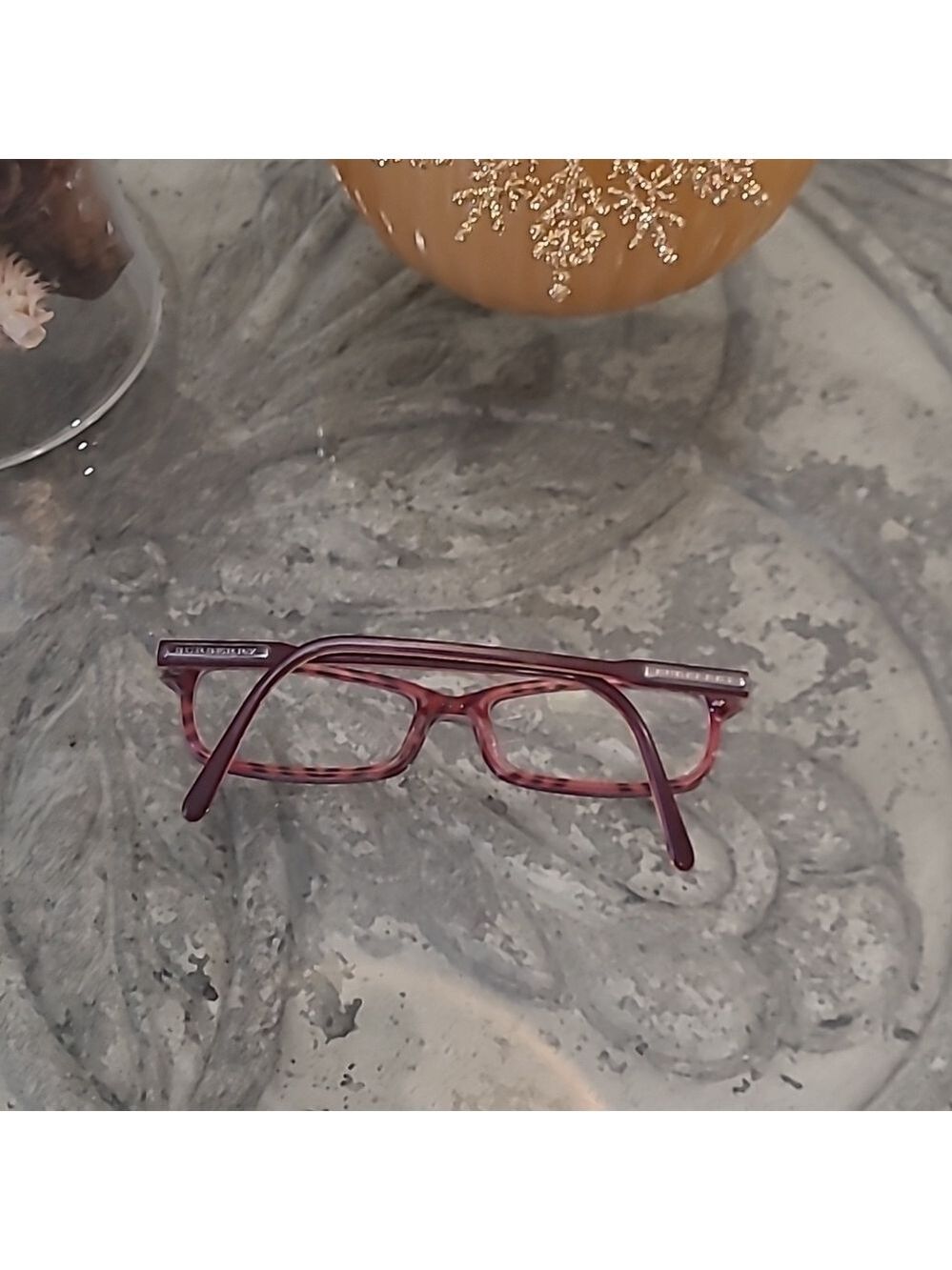 BURBERRY PERSCRIPTION GLASSES FRAMES RED